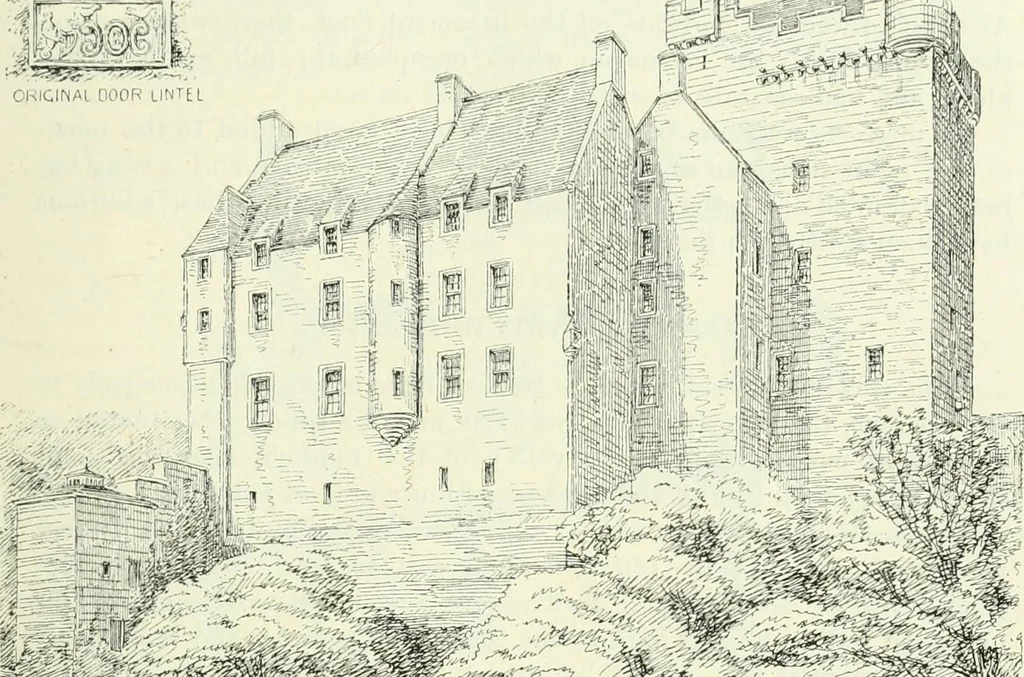 An illustration from The castellated and domestic architecture of Scotland, from the twelfth to the eighteenth century, 1887, leaf 404