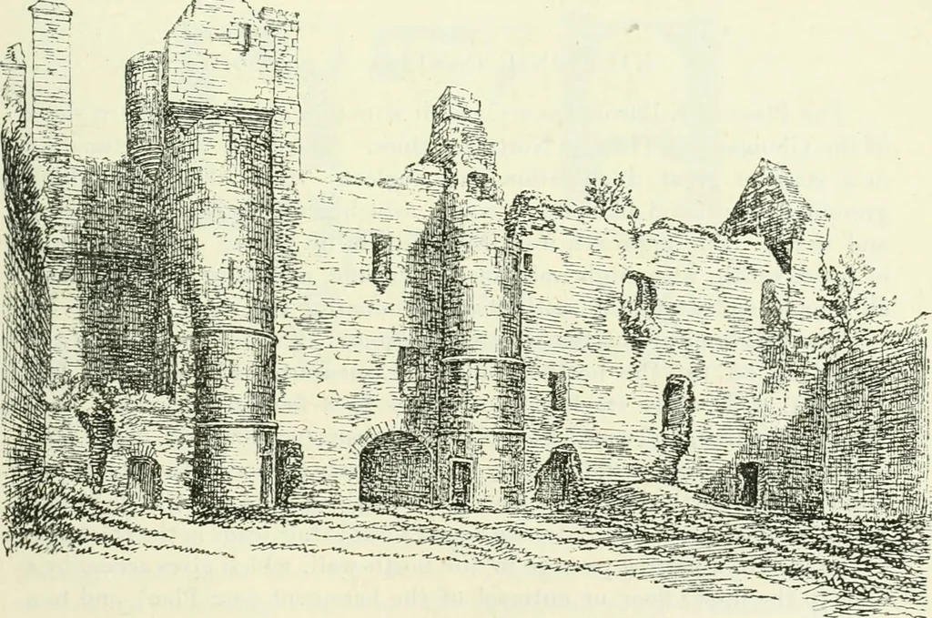 An illustration from The castellated and domestic architecture of Scotland, from the twelfth to the eighteenth century, 1887, leaf 408