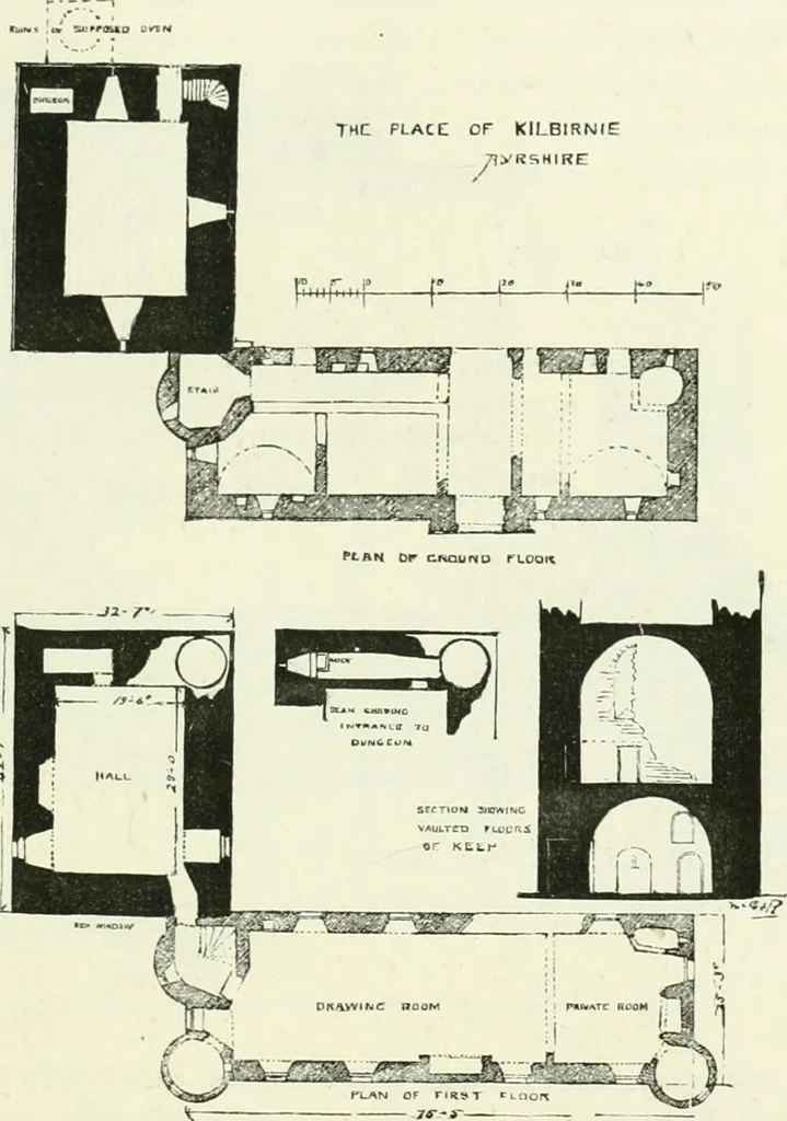An illustration from The castellated and domestic architecture of Scotland, from the twelfth to the eighteenth century, 1887, leaf 410