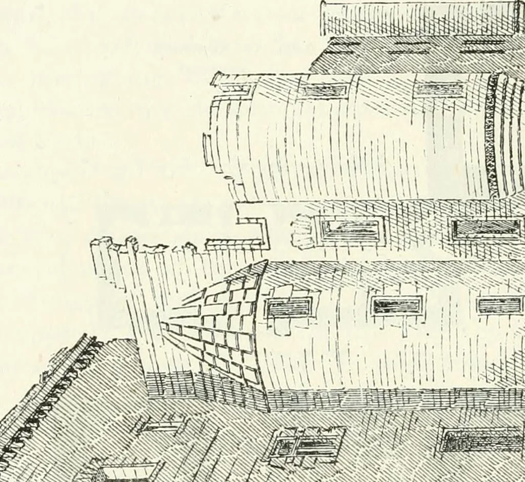 An illustration from The castellated and domestic architecture of Scotland, from the twelfth to the eighteenth century, 1887, leaf 411