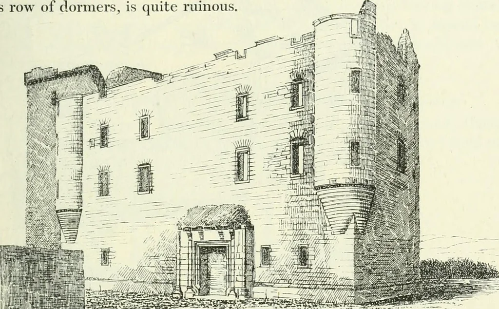 An illustration from The castellated and domestic architecture of Scotland, from the twelfth to the eighteenth century, 1887, leaf 412