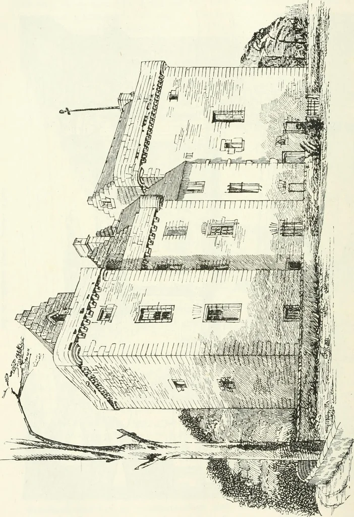 An illustration from The castellated and domestic architecture of Scotland, from the twelfth to the eighteenth century, 1887, leaf 417