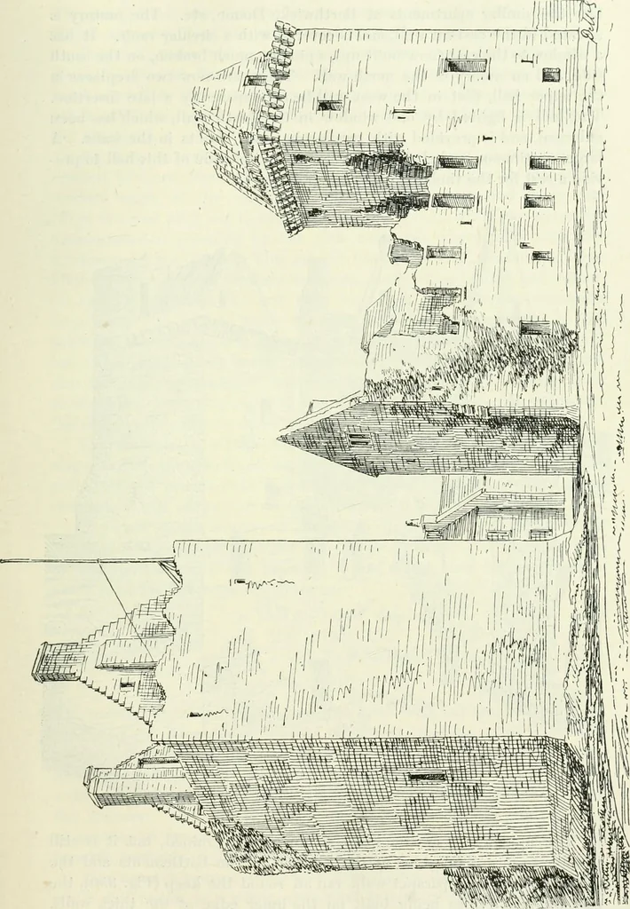 An illustration from The castellated and domestic architecture of Scotland, from the twelfth to the eighteenth century, 1887, leaf 424