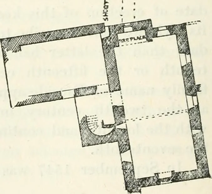 An illustration from The castellated and domestic architecture of Scotland, from the twelfth to the eighteenth century, 1887, leaf 429