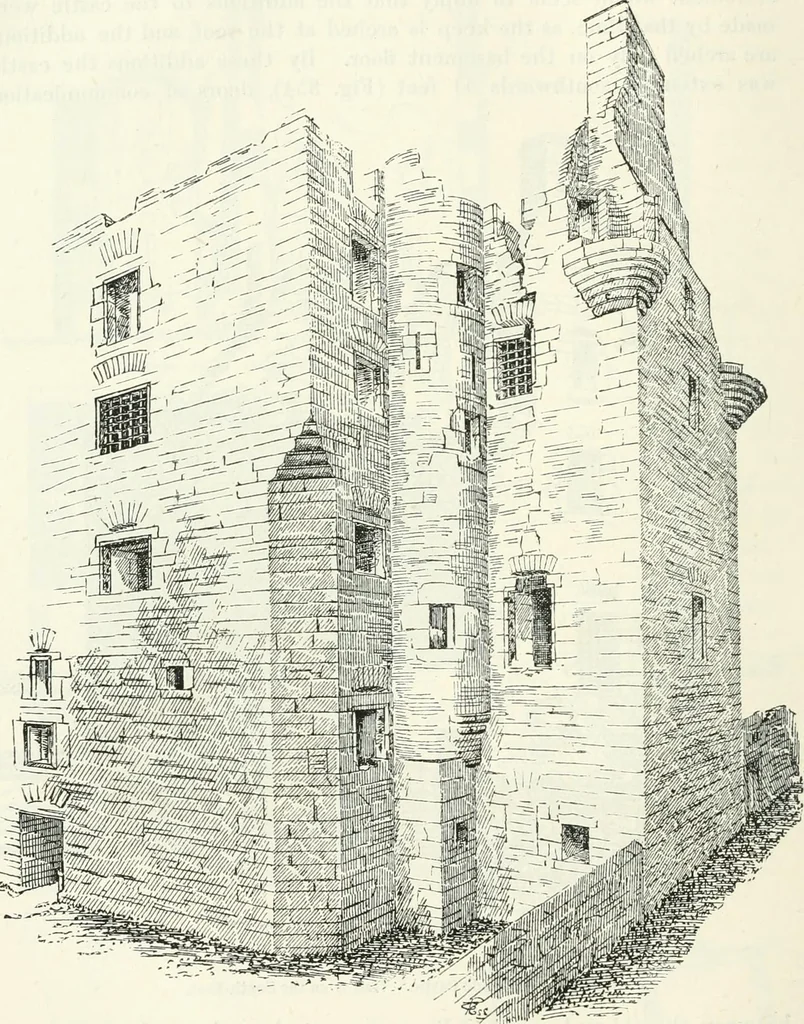 An illustration from The castellated and domestic architecture of Scotland, from the twelfth to the eighteenth century, 1887, leaf 431