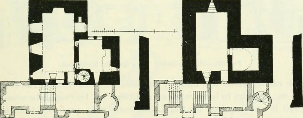 An illustration from The castellated and domestic architecture of Scotland, from the twelfth to the eighteenth century, 1887, leaf 432