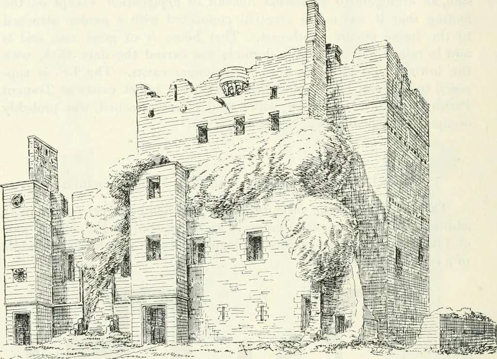 An illustration from The castellated and domestic architecture of Scotland, from the twelfth to the eighteenth century, 1887, leaf 433