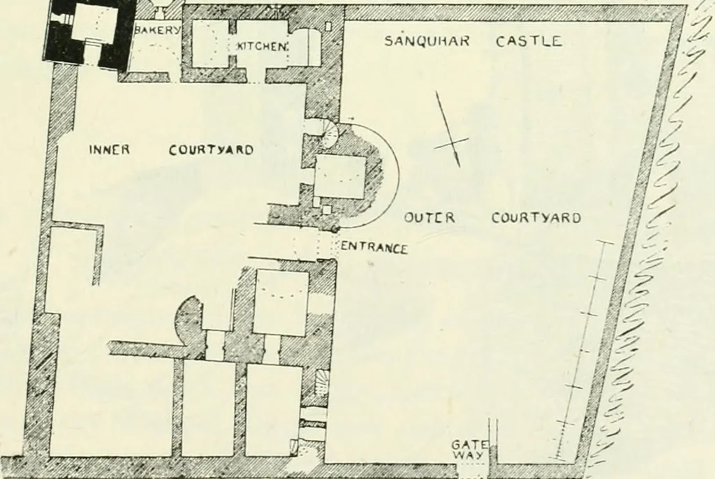 An illustration from The castellated and domestic architecture of Scotland, from the twelfth to the eighteenth century, 1887, leaf 434