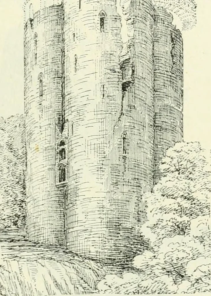 An illustration from The castellated and domestic architecture of Scotland, from the twelfth to the eighteenth century, 1887, leaf 44