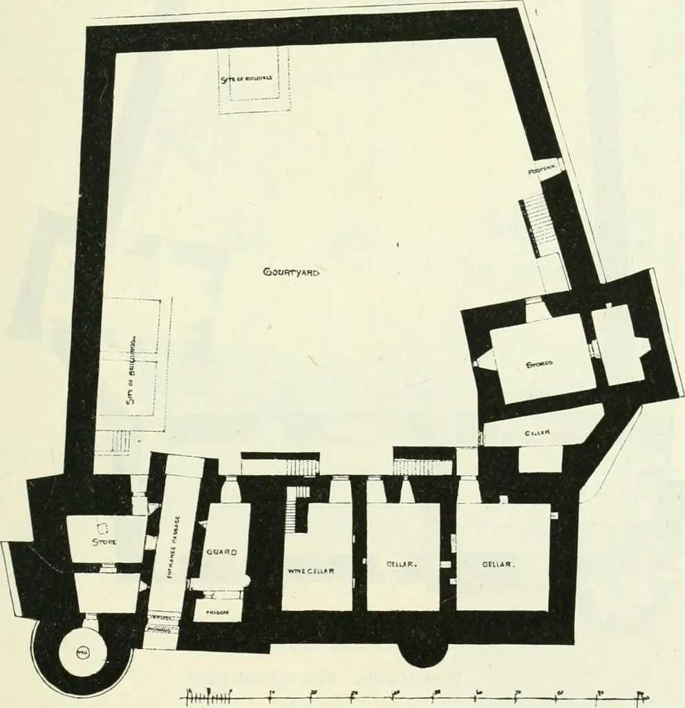 An illustration from The castellated and domestic architecture of Scotland, from the twelfth to the eighteenth century, 1887, leaf 440