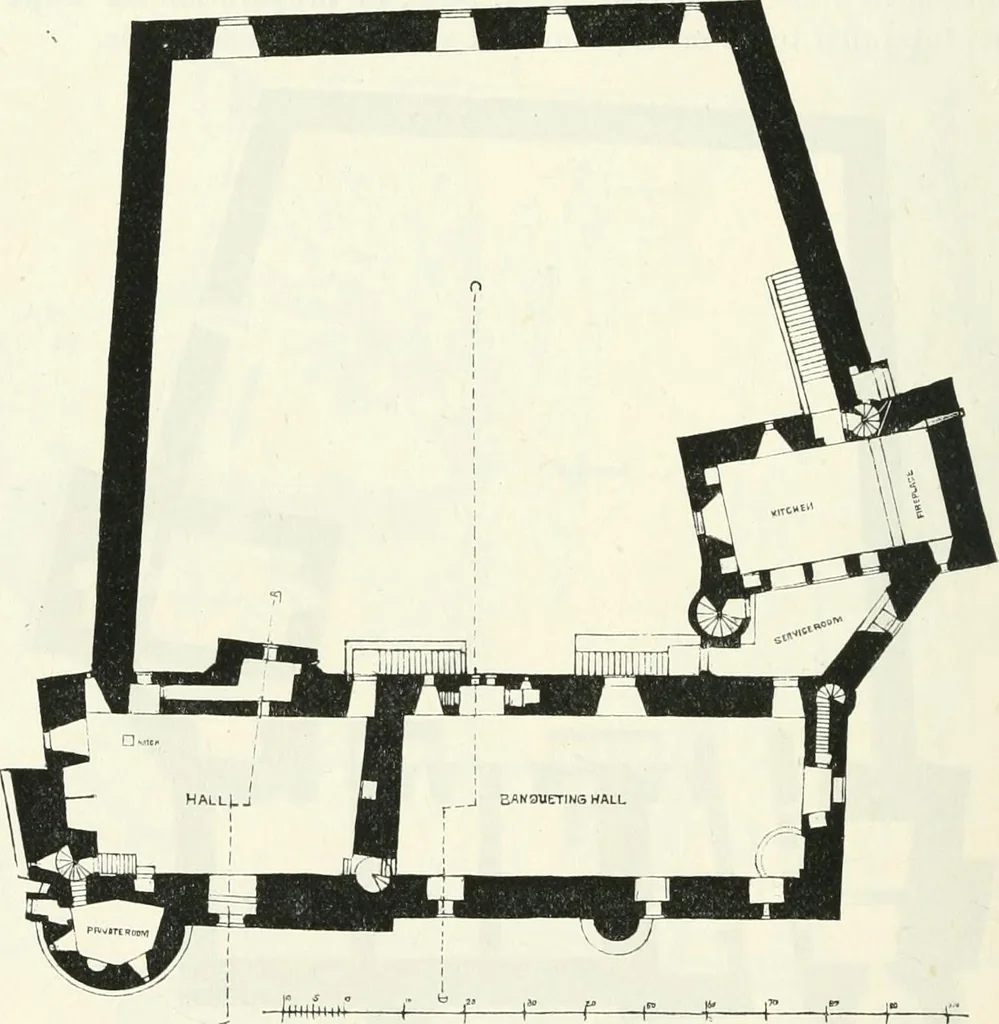An illustration from The castellated and domestic architecture of Scotland, from the twelfth to the eighteenth century, 1887, leaf 441