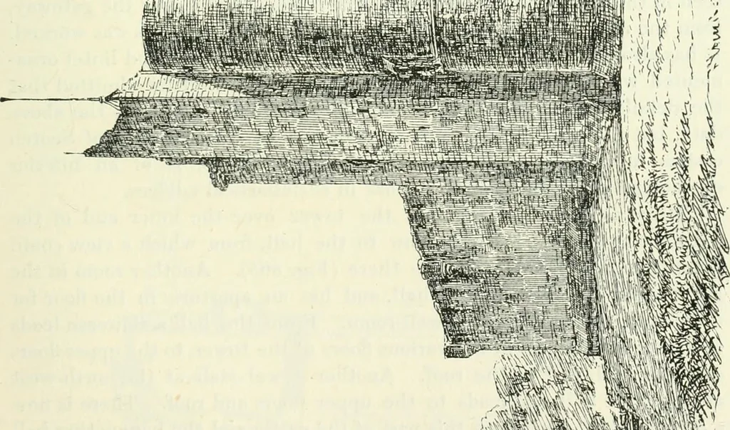 An illustration from The castellated and domestic architecture of Scotland, from the twelfth to the eighteenth century, 1887, leaf 442
