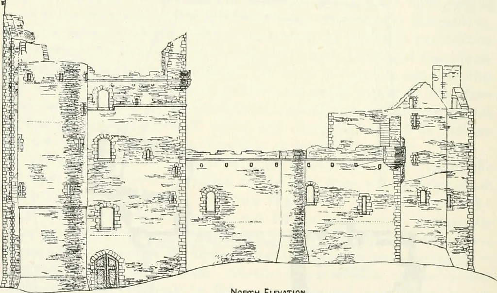 An illustration from The castellated and domestic architecture of Scotland, from the twelfth to the eighteenth century, 1887, leaf 445