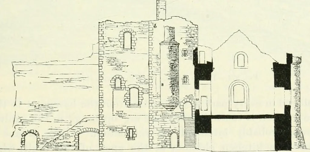 An illustration from The castellated and domestic architecture of Scotland, from the twelfth to the eighteenth century, 1887, leaf 446