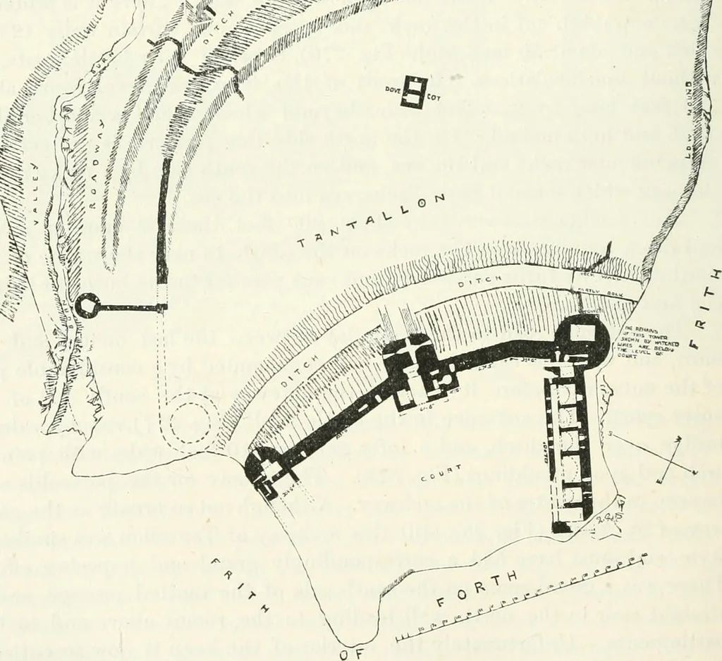 An illustration from The castellated and domestic architecture of Scotland, from the twelfth to the eighteenth century, 1887, leaf 449