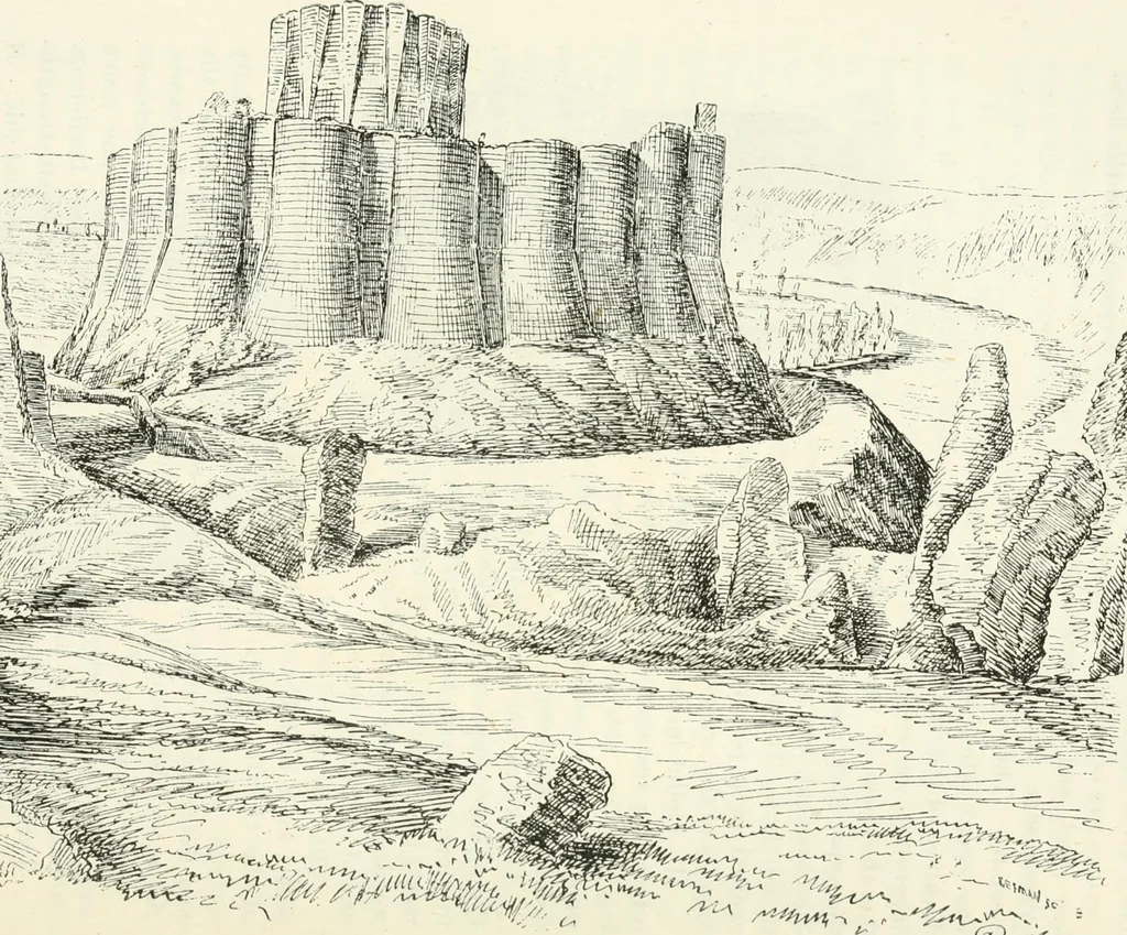 An illustration from The castellated and domestic architecture of Scotland, from the twelfth to the eighteenth century, 1887, leaf 45