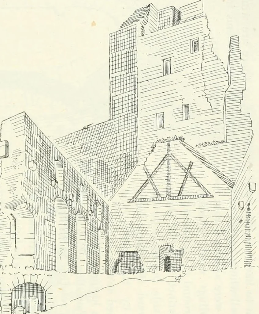 An illustration from The castellated and domestic architecture of Scotland, from the twelfth to the eighteenth century, 1887, leaf 453