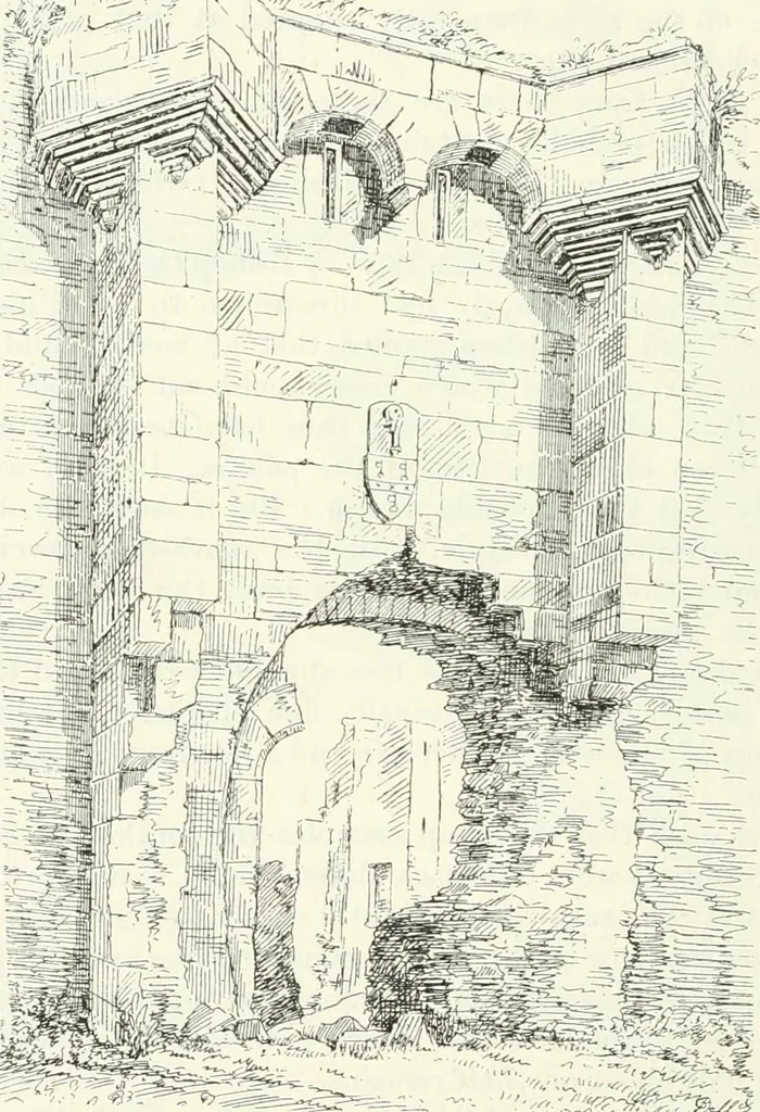 An illustration from The castellated and domestic architecture of Scotland, from the twelfth to the eighteenth century, 1887, leaf 463