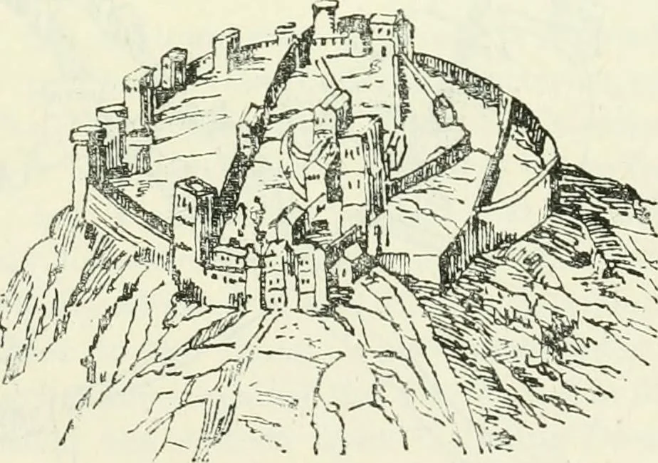 An illustration from The castellated and domestic architecture of Scotland, from the twelfth to the eighteenth century, 1887, leaf 468