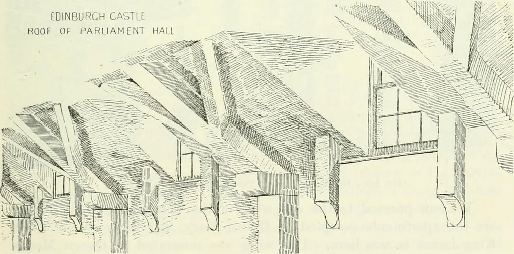 An illustration from The castellated and domestic architecture of Scotland, from the twelfth to the eighteenth century, 1887, leaf 476