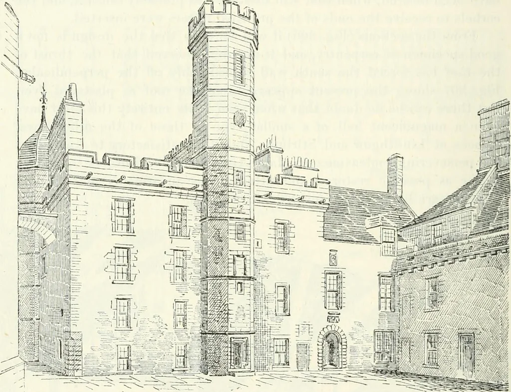 An illustration from The castellated and domestic architecture of Scotland, from the twelfth to the eighteenth century, 1887, leaf 477