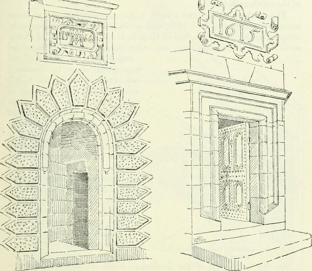 An illustration from The castellated and domestic architecture of Scotland, from the twelfth to the eighteenth century, 1887, leaf 478