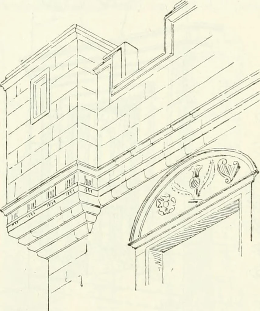 An illustration from The castellated and domestic architecture of Scotland, from the twelfth to the eighteenth century, 1887, leaf 479