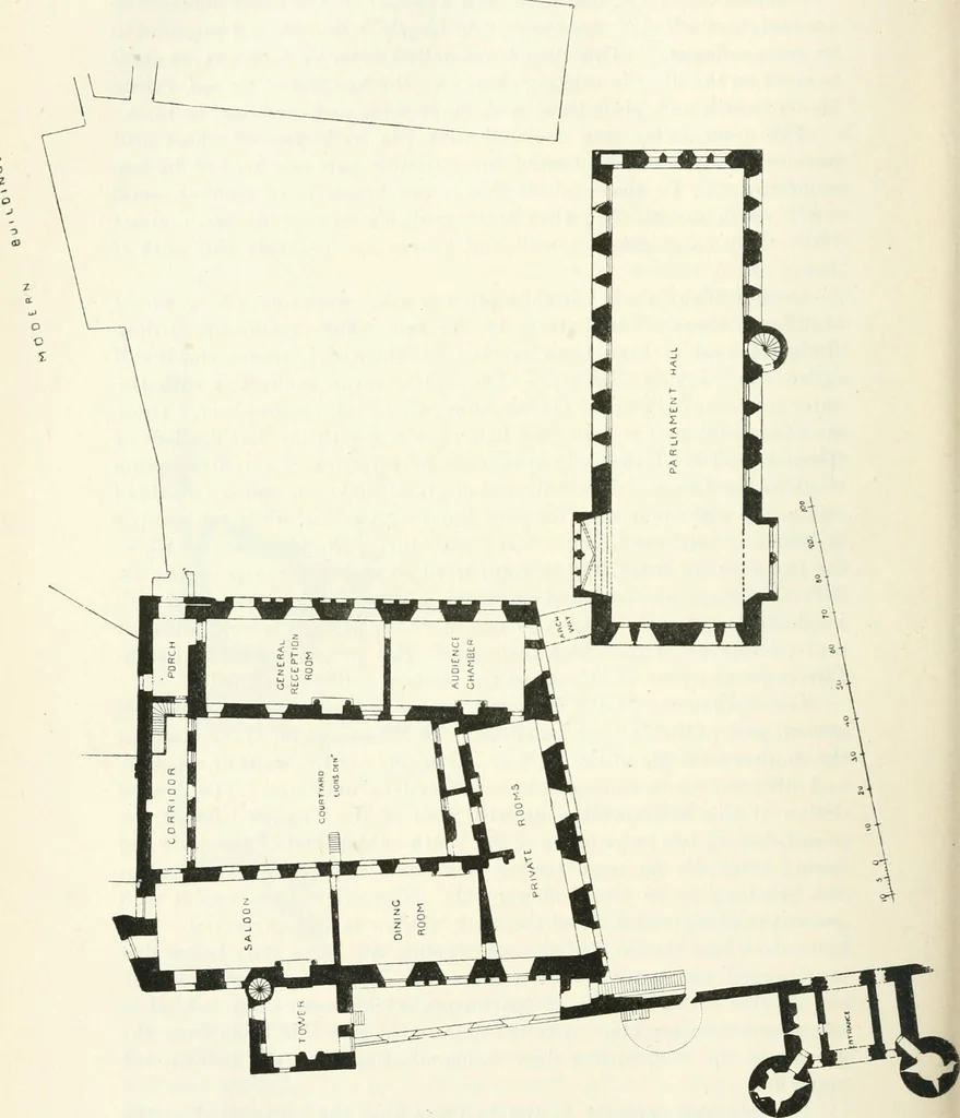 An illustration from The castellated and domestic architecture of Scotland, from the twelfth to the eighteenth century, 1887, leaf 487
