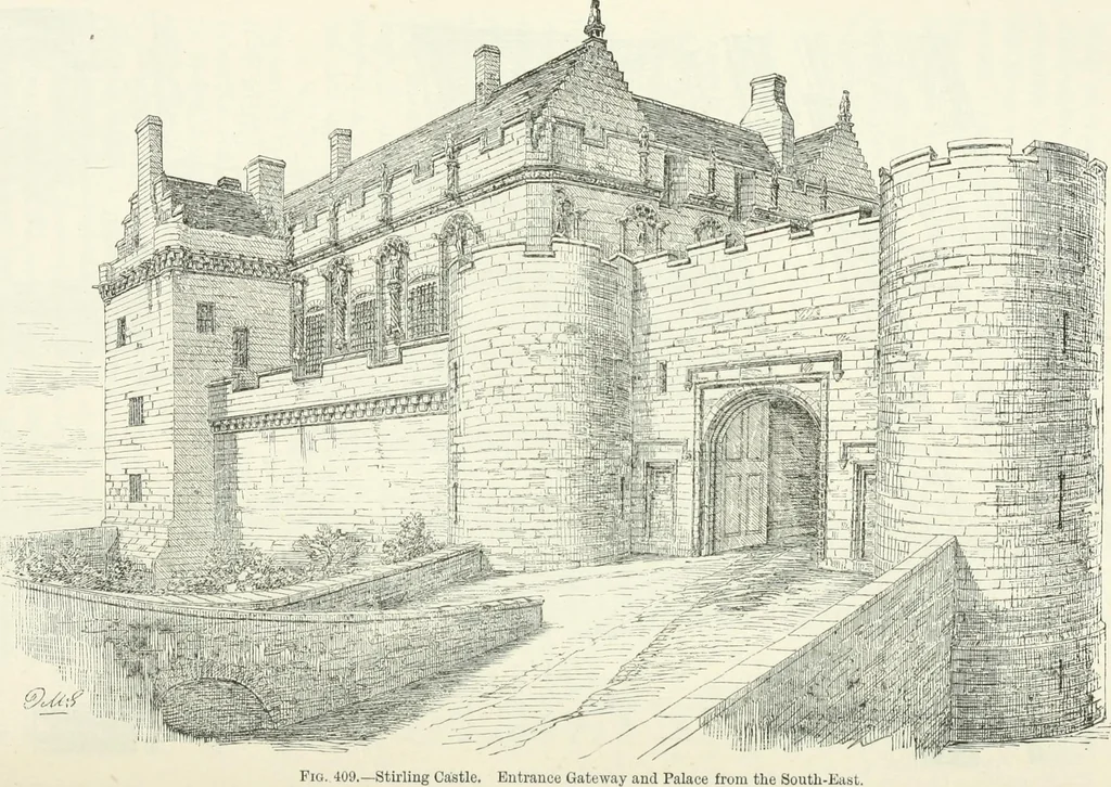 An illustration from The castellated and domestic architecture of Scotland, from the twelfth to the eighteenth century, 1887, leaf 491