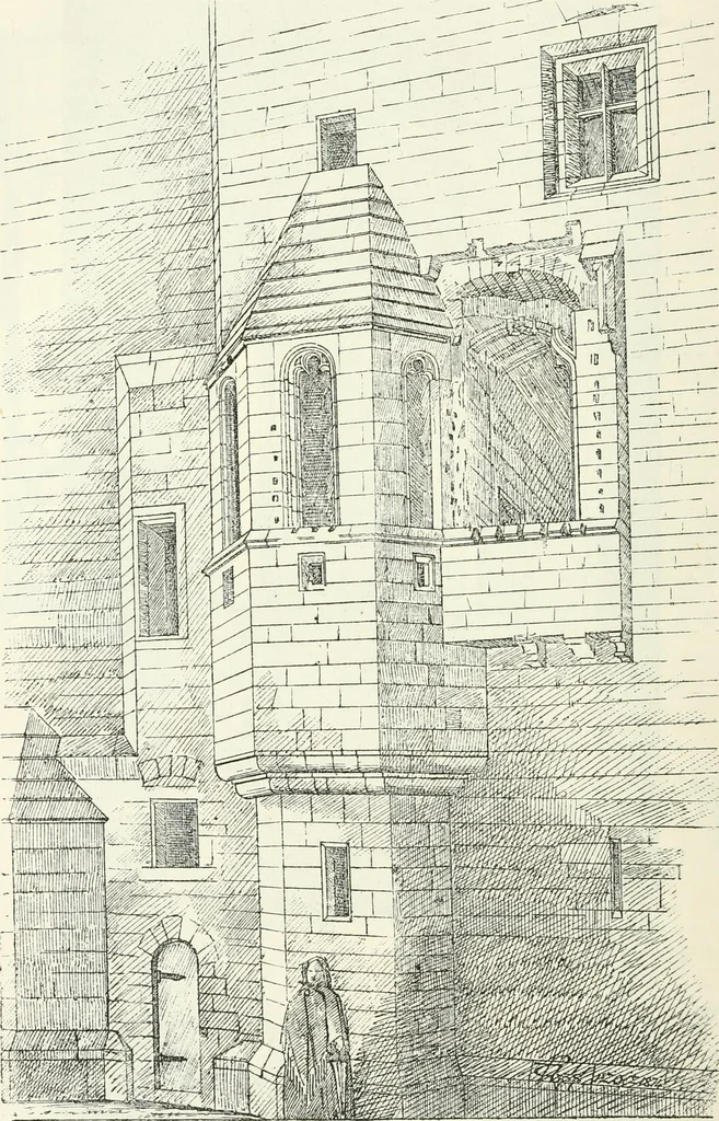 An illustration from The castellated and domestic architecture of Scotland, from the twelfth to the eighteenth century, 1887, leaf 501