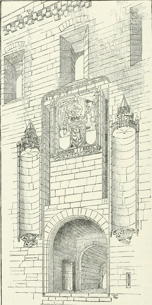 An illustration from The castellated and domestic architecture of Scotland, from the twelfth to the eighteenth century, 1887, leaf 503