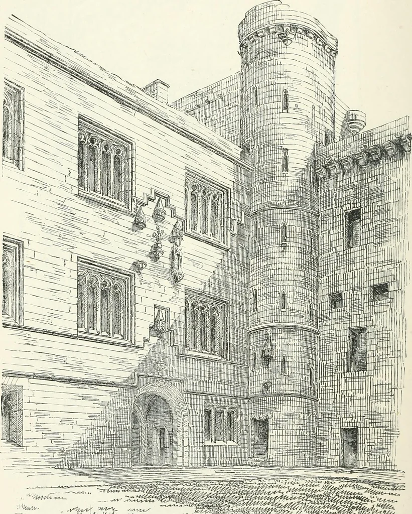 An illustration from The castellated and domestic architecture of Scotland, from the twelfth to the eighteenth century, 1887, leaf 505