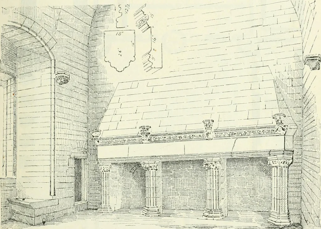 An illustration from The castellated and domestic architecture of Scotland, from the twelfth to the eighteenth century, 1887, leaf 508