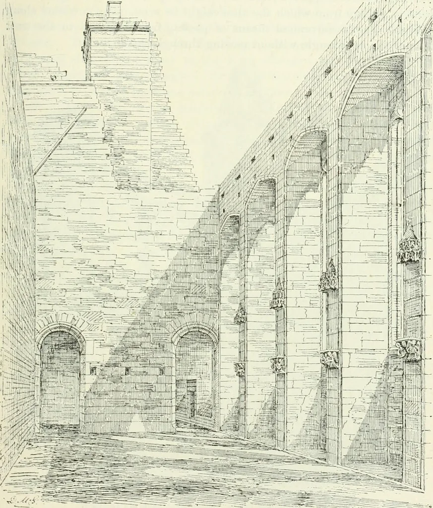 An illustration from The castellated and domestic architecture of Scotland, from the twelfth to the eighteenth century, 1887, leaf 510