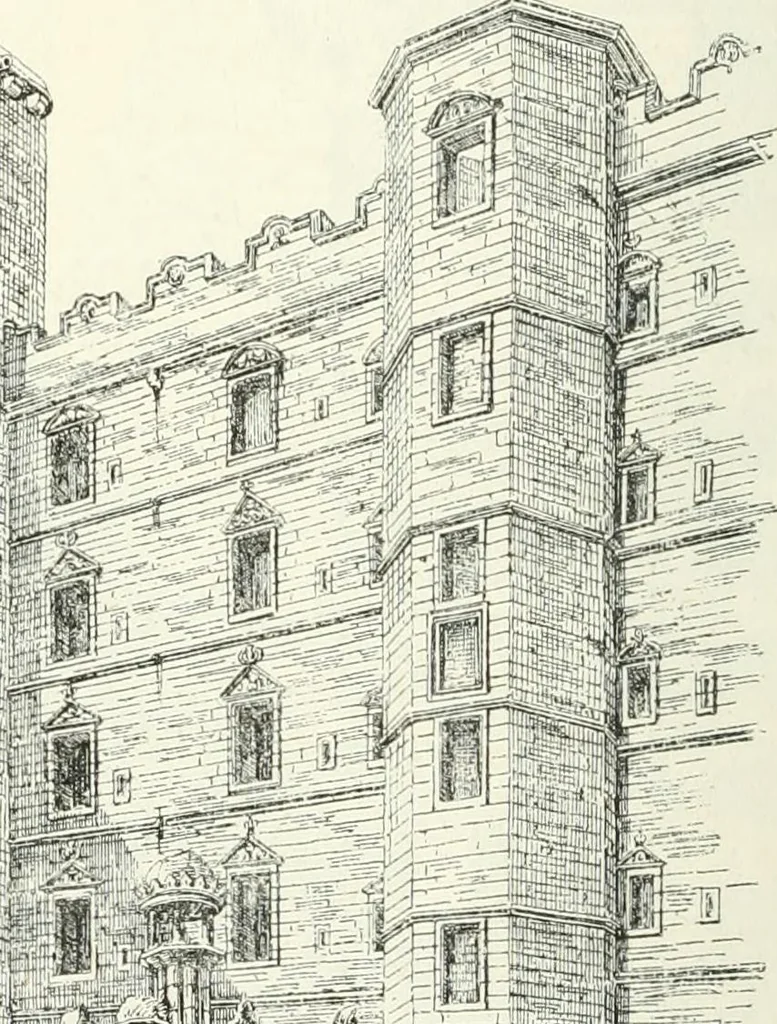 An illustration from The castellated and domestic architecture of Scotland, from the twelfth to the eighteenth century, 1887, leaf 511