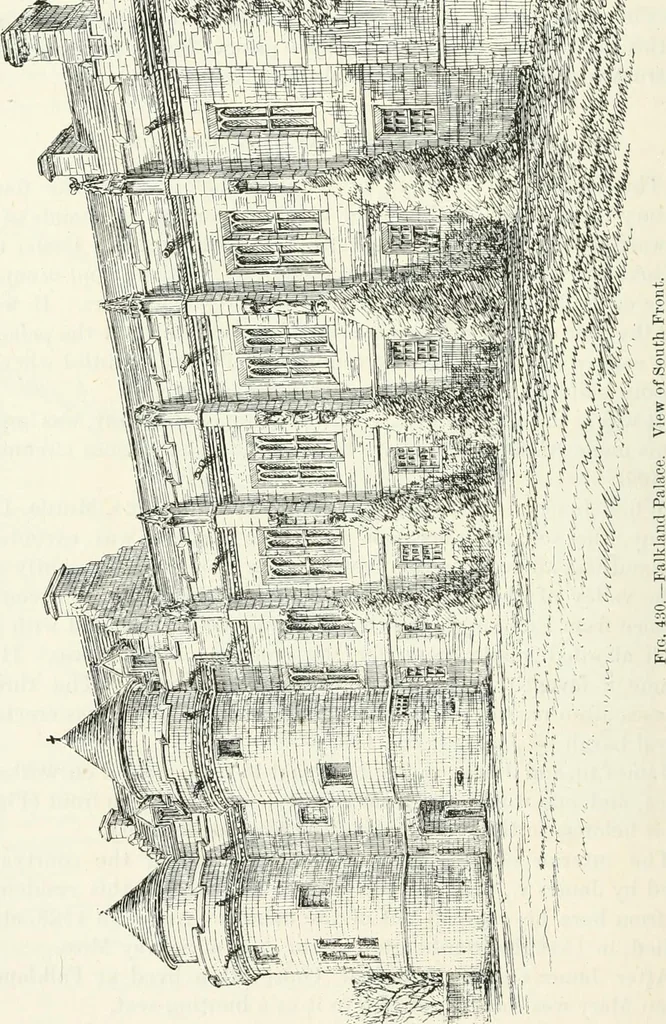 An illustration from The castellated and domestic architecture of Scotland, from the twelfth to the eighteenth century, 1887, leaf 521