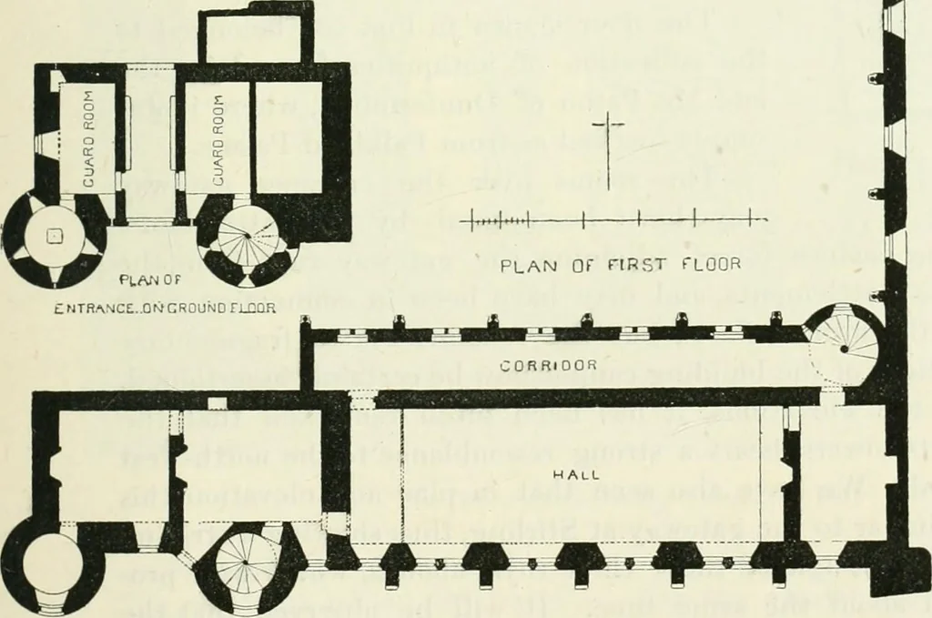 An illustration from The castellated and domestic architecture of Scotland, from the twelfth to the eighteenth century, 1887, leaf 522
