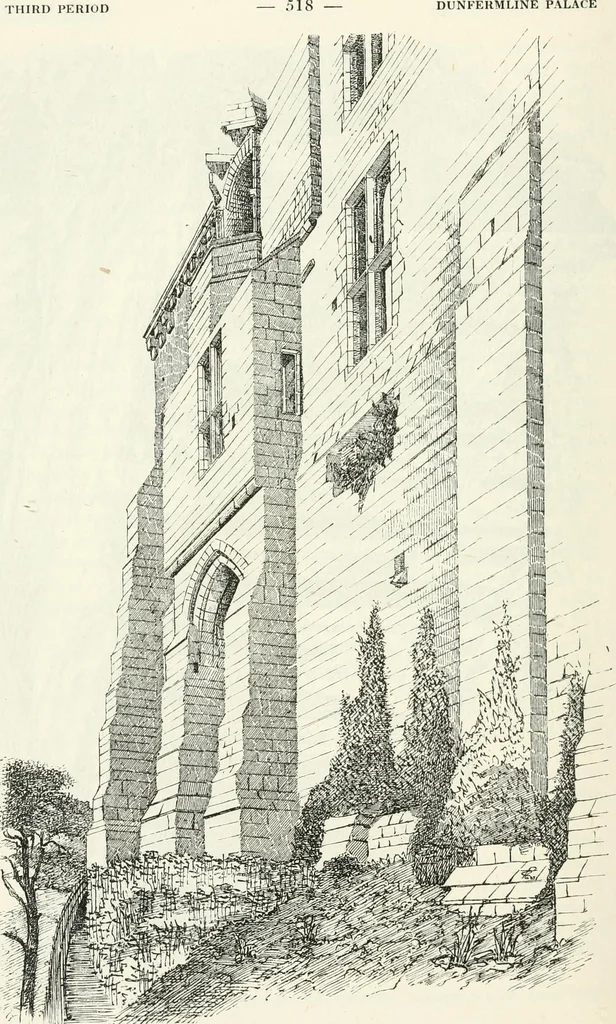 An illustration from The castellated and domestic architecture of Scotland, from the twelfth to the eighteenth century, 1887, leaf 537