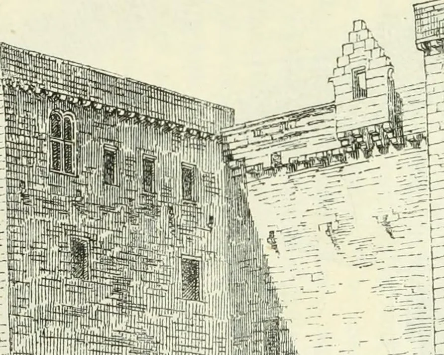 An illustration from The castellated and domestic architecture of Scotland, from the twelfth to the eighteenth century, 1887, leaf 544