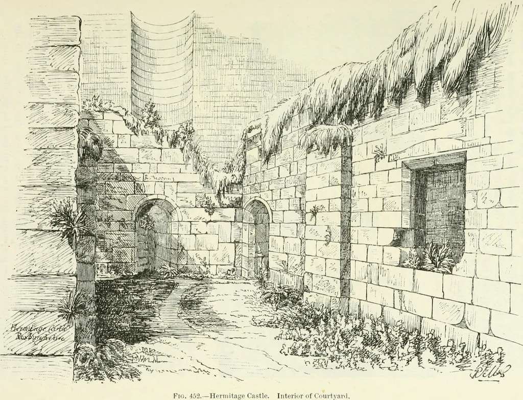 An illustration from The castellated and domestic architecture of Scotland, from the twelfth to the eighteenth century, 1887, leaf 548