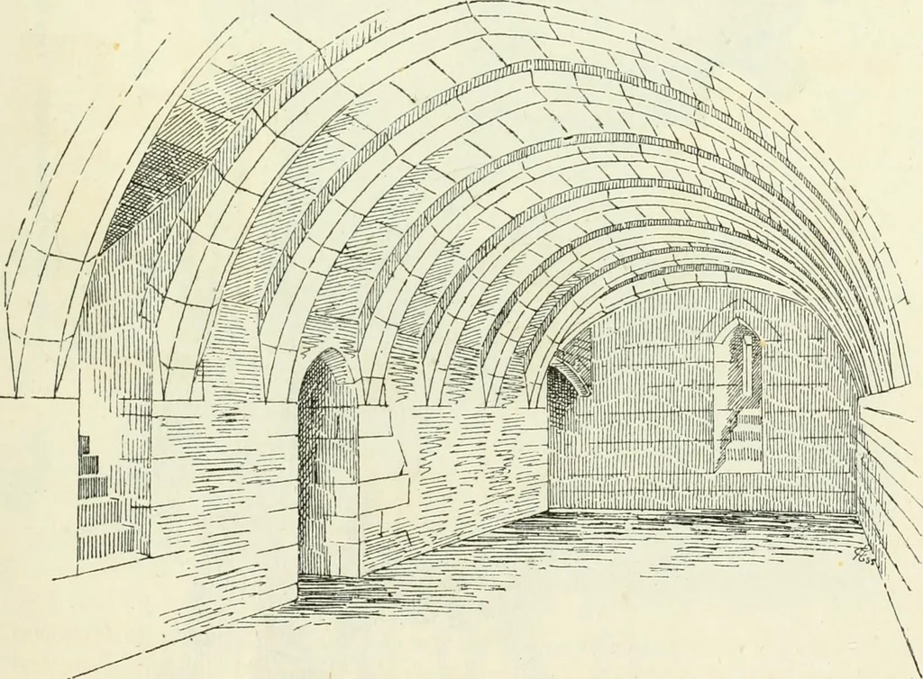 An illustration from The castellated and domestic architecture of Scotland, from the twelfth to the eighteenth century, 1887, leaf 554