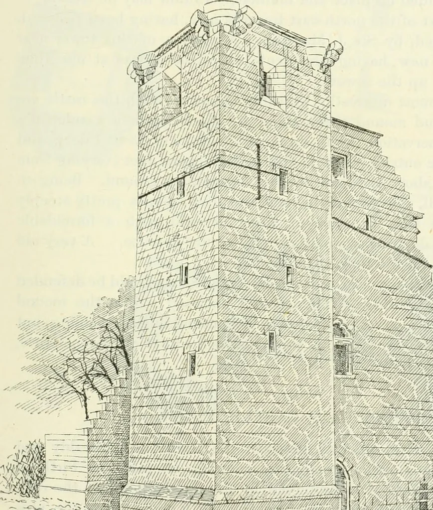 An illustration from The castellated and domestic architecture of Scotland, from the twelfth to the eighteenth century, 1887, leaf 556