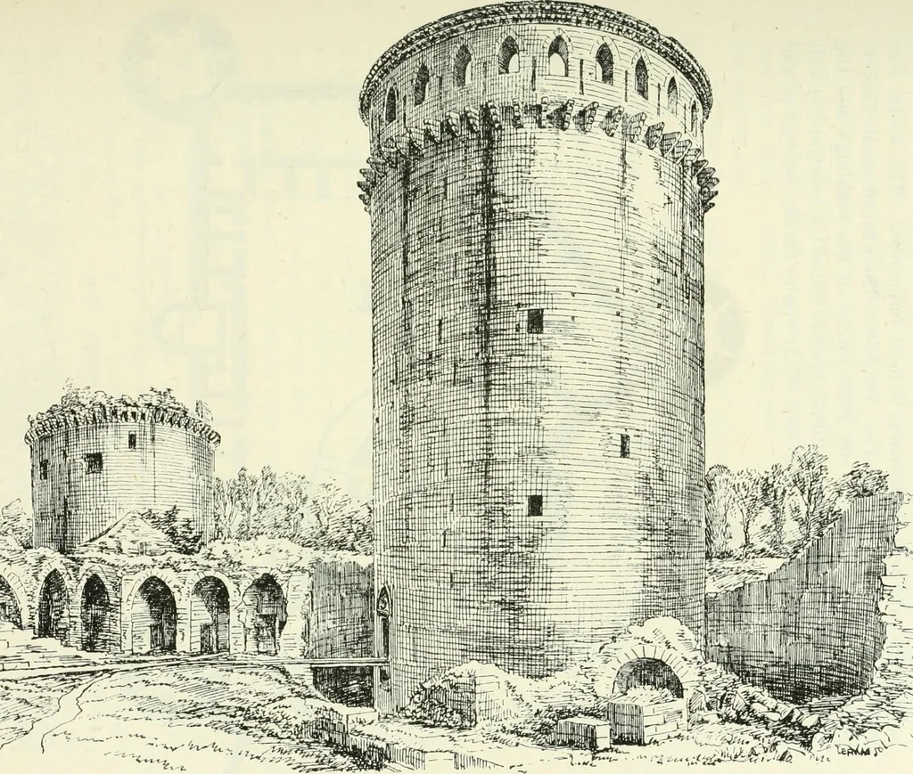 An illustration from The castellated and domestic architecture of Scotland, from the twelfth to the eighteenth century, 1887, leaf 56