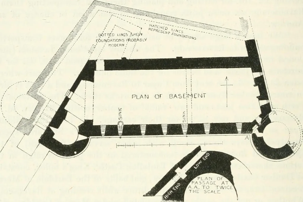 An illustration from The castellated and domestic architecture of Scotland, from the twelfth to the eighteenth century, 1887, leaf 565