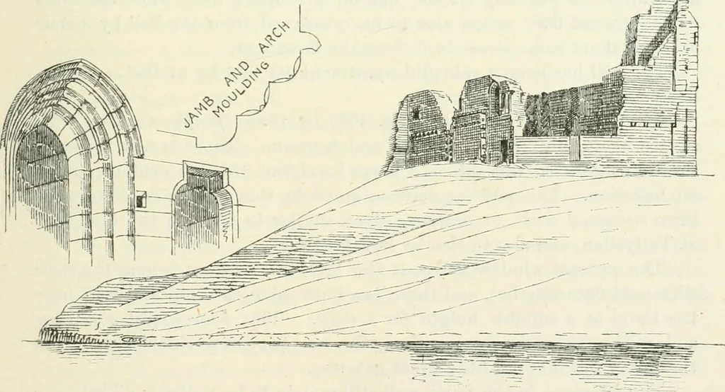An illustration from The castellated and domestic architecture of Scotland, from the twelfth to the eighteenth century, 1887, leaf 566