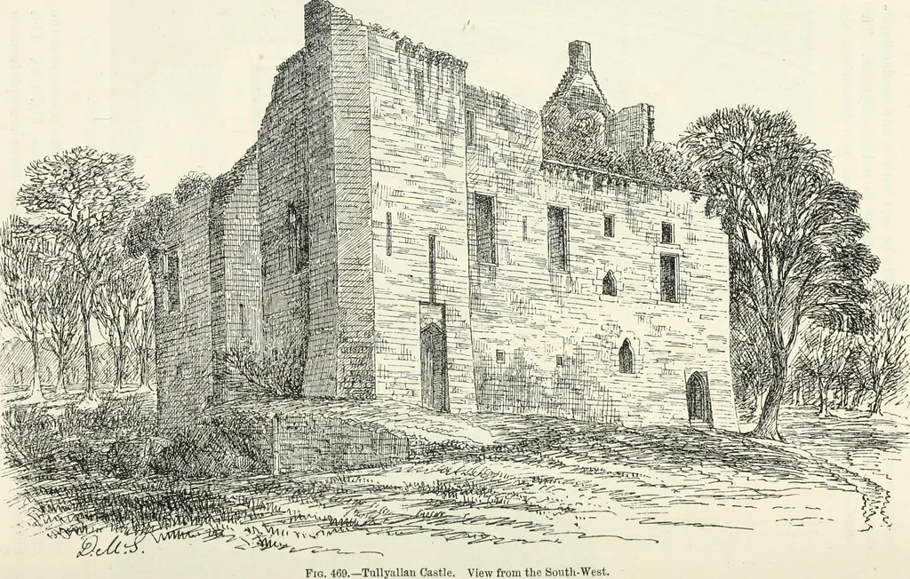 An illustration from The castellated and domestic architecture of Scotland, from the twelfth to the eighteenth century, 1887, leaf 571