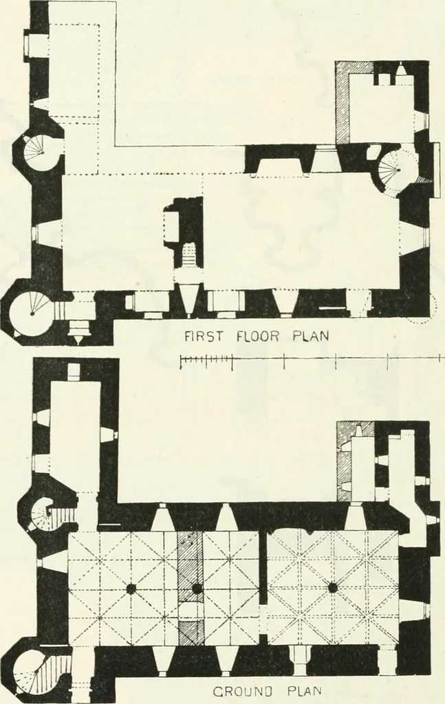 An illustration from The castellated and domestic architecture of Scotland, from the twelfth to the eighteenth century, 1887, leaf 573
