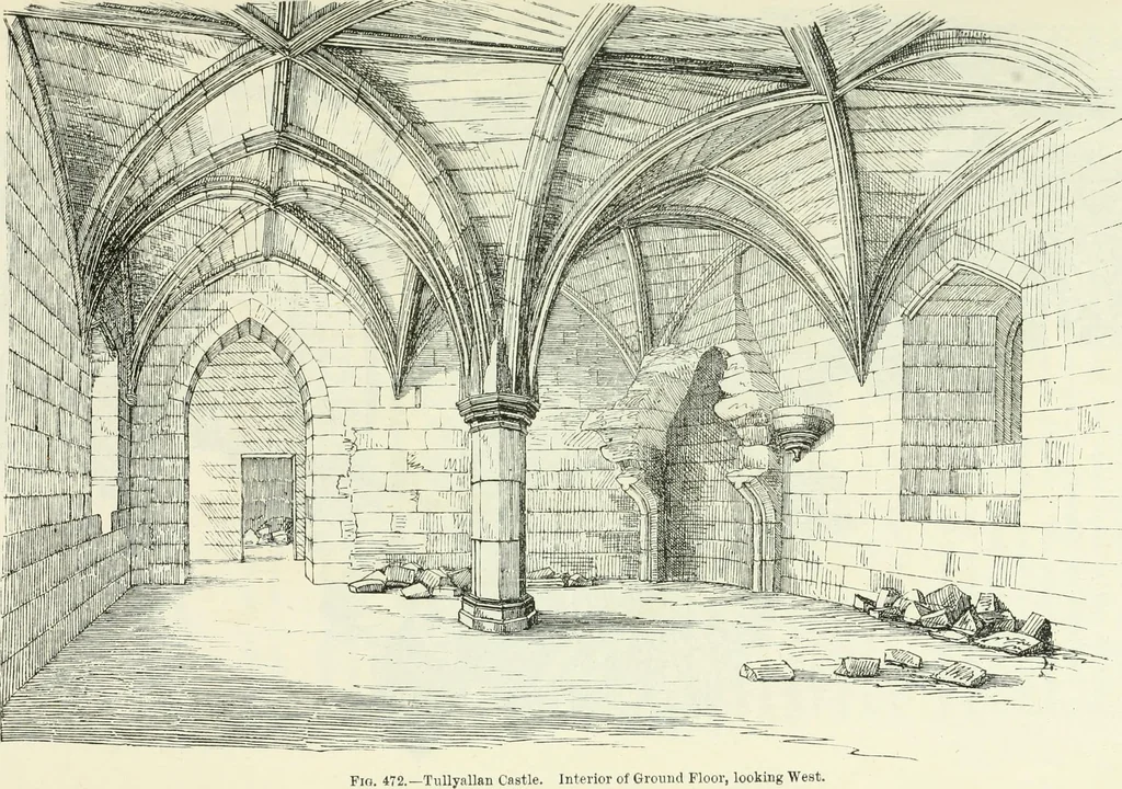 An illustration from The castellated and domestic architecture of Scotland, from the twelfth to the eighteenth century, 1887, leaf 574