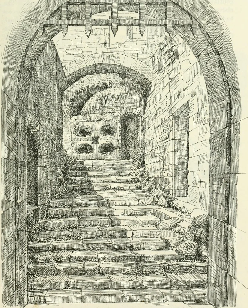 An illustration from The castellated and domestic architecture of Scotland, from the twelfth to the eighteenth century, 1887, leaf 584