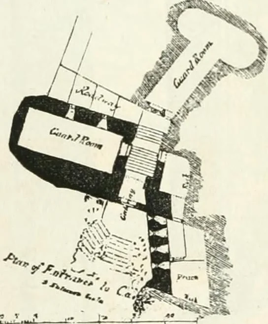 An illustration from The castellated and domestic architecture of Scotland, from the twelfth to the eighteenth century, 1887, leaf 585